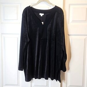 J Jill Velvet Tunic